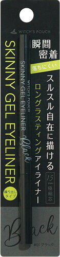 JAN 4562425484392 ウィッチズポーチ スキニージェルアイライナー 01 ブラック(0.08g) 株式会社アスリーエイチ 美容・コスメ・香水 画像