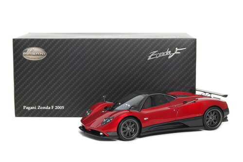 JAN 4562429825894 エスワンフォー 4562429825894 850406001 ALMOST REAL 1 18 Pagani Zonda F － 2005 Rosso Monza エスワンフォー株式会社 おもちゃ 画像