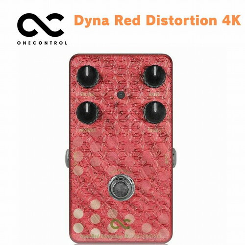 JAN 4562459900912 ワンコントロール Dyna Red Distortion ギターエフェクター 4K 株式会社LEP INTERNATIONAL 楽器・音響機器 画像