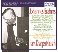 JAN 4562484884232 Brahms ブラームス / 交響曲第2番、第3番、第4番、ピアノ協奏曲第2番、他 クナッパーツブッシュ＆シュターツカペレ・ドレスデン、ウィーン・フィル、カーゾン、他 4CD 輸入盤 株式会社ミューズ貿易新社 CD・DVD 画像