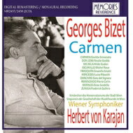 JAN 4562484884379 Bizet ビゼー / カルメン 全曲 シミオナート、ゲッダ、カラヤン＆ウィーン交響楽団 1954モノラル 2CD 輸入盤 株式会社ミューズ貿易新社 CD・DVD 画像