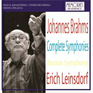 JAN 4562484885932 Brahms ブラームス / 交響曲全集 エーリヒ・ラインスドルフ＆ボストン交響楽団 1961-66年ライヴ 2CD 株式会社ミューズ貿易新社 CD・DVD 画像