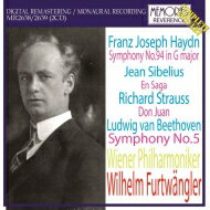 JAN 4562484886380 Furtwangler / Vpo: Beethoven: Sym, 5, Haydn: Sym, 94, Sibelius: En Saga, R.strauss: Don Juan 1950 Stockholm 輸入盤 株式会社ミューズ貿易新社 CD・DVD 画像