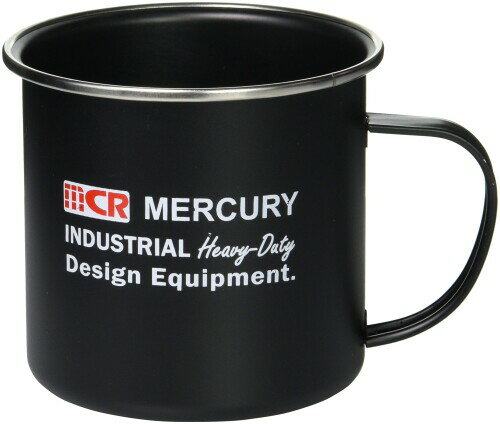 JAN 4564100049551 MERCURY マーキュリー エナメルナマグ 500ml マットブラック ME049551 有限会社キーストーン スポーツ・アウトドア 画像