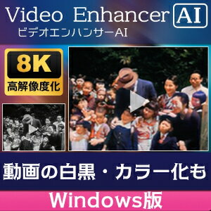JAN 4570000431945 AVCLabs Video Enhancer AI Windows版 (メディアナビ) 株式会社メディアナビ パソコン・周辺機器 画像