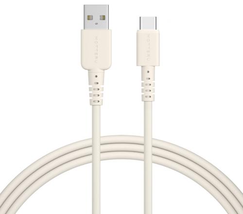 JAN 4570058784123 MOTTERU モッテル USB-A to USB-C シリコンケーブル 充電 データ転送 iPhone15シリーズ対応 しなやかでやわらかい 絡まない 断線に強い Quick Charge3.0 Android スマートフォン 対応 温度センサー PTC 搭載 株式会社MOTTERU パソコン・周辺機器 画像