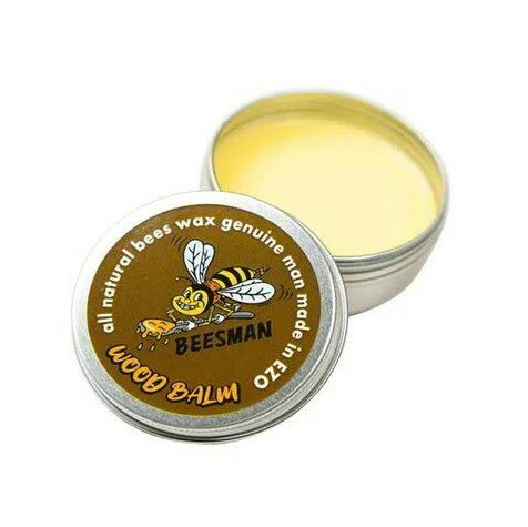 JAN 4570164070011 BEESMAN Wood Balm 100%オーガニック蜜蝋ワックス * 楽器・音響機器 画像