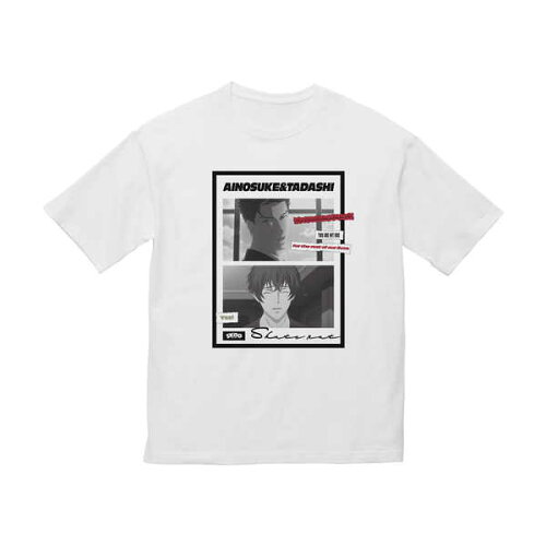 JAN 4570164808829 SK∞ エスケーエイト 神道愛之介＆菊池忠 台詞BIGシルエットTシャツ ユニセックス XL アルマビアンカ 株式会社arma bianca レディースファッション 画像