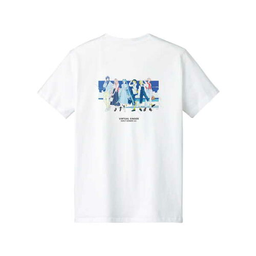 JAN 4570164821125 ピアプロキャラクターズ 描き下ろしイラスト 集合 初夏のお出かけver. Art by かとうれい Tシャツ レディース XXL アルマビアンカ 株式会社arma bianca ホビー 画像