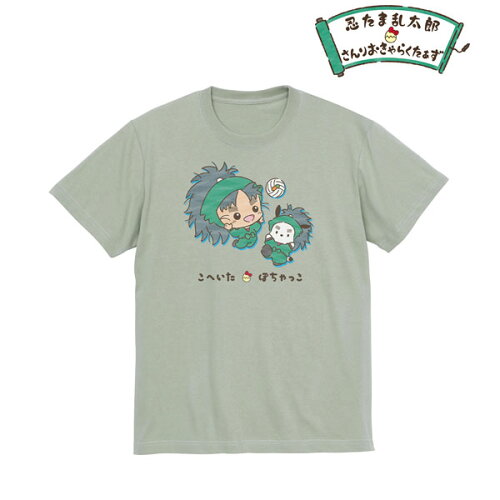 JAN 4570164831223 忍たま乱太郎×サンリオキャラクターズ 七松小平太×ポチャッコ Tシャツ メンズ M アルマビアンカ 株式会社arma bianca メンズファッション 画像