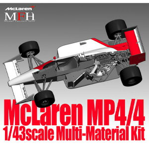 JAN 4571102325262 モデルファクトリーヒロ 1/43 Mclaren MP4/4 Ver.A 株式会社モデルファクトリーヒロ ホビー 画像