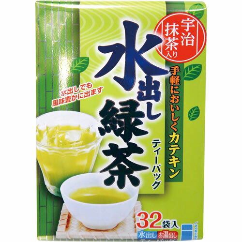 JAN 4571132711660 日本伝統食品 水出し緑茶 ティーバッグ 3.5X32 日本伝統食品株式会社 水・ソフトドリンク 画像
