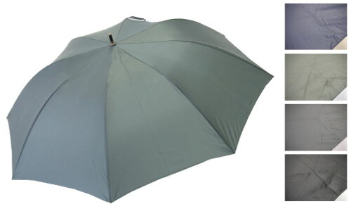 JAN 4571145765360 軽くて、小さくて、大きい雨傘 紳士用 ８0×８P.高密度無地ショートワイド ブラック 587 株式会社スギタ バッグ・小物・ブランド雑貨 画像