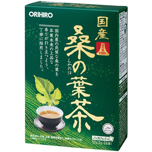 JAN 4571157252131 オリヒロ 国産桑の葉茶(52g(2g*26袋)) オリヒロプランデュ株式会社 水・ソフトドリンク 画像