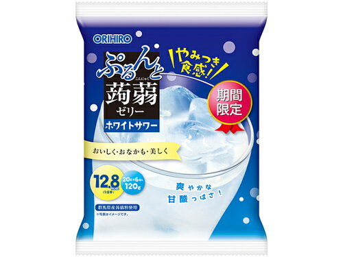 JAN 4571157252605 オリヒロプランデュ ぷるんと蒟蒻ゼリーパウチ ホワイトサワー 6個 オリヒロプランデュ株式会社 スイーツ・お菓子 画像