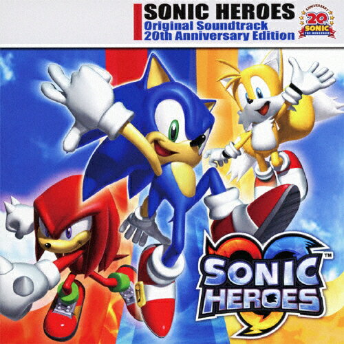 JAN 4571164382555 SONIC HEROES Original Soundtrack 20th Anniversary Edition/CD/WWCE-31255 株式会社ウェーブマスター CD・DVD 画像