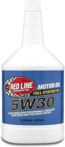 JAN 4571166930143 RED LINE エンジンオイル 5W30 SM CF 1Q 有限会社日本レッドラインオイル 車用品・バイク用品 画像