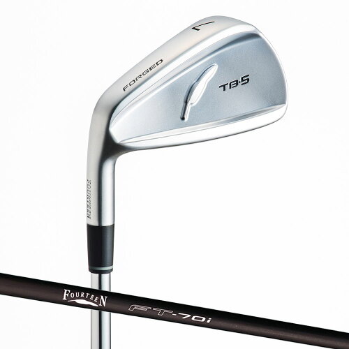 JAN 4571170336474 フォーティーン｜FOURTEEN レフティ TB-5 FORGED-Left #5 FT-70i カーボンシャフト ワンフレックス メンズ /1Flex 株式会社フォーティーン スポーツ・アウトドア 画像