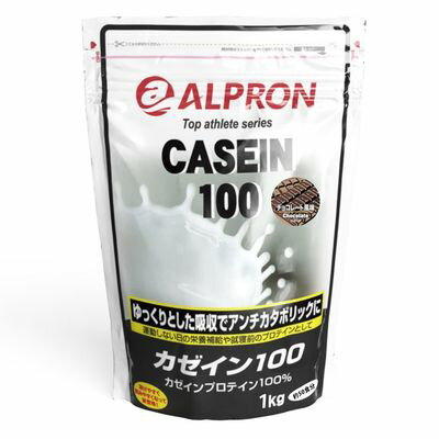 JAN 4571194868388 アルプロン｜ALPRON カゼインプロテイン チョコ風味/1kg 株式会社アルプロン ダイエット・健康 画像