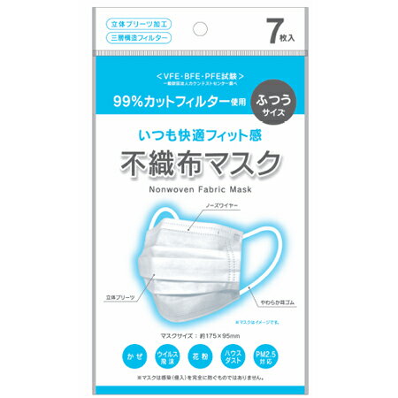 JAN 4571225166506 エージェントワン 不織布マスク 7枚 株式会社エージェントワン 医薬品・コンタクト・介護 画像