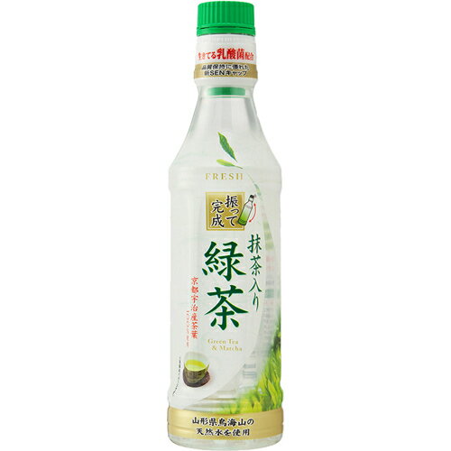 JAN 4571235110209 フレッシュ 抹茶入り緑茶 乳酸菌配合 340ml 株式会社フレッシュ 水・ソフトドリンク 画像