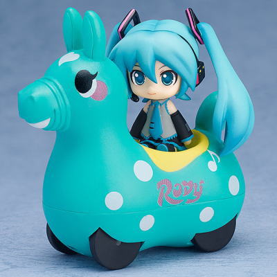 JAN 4571245295774 フリーイング｜FREEing ねんどろいどぷらす 初音ミク×CuteRody 激走！プルバックカー 初音ミク＆キュートロディ ミント 株式会社FREEing ホビー 画像