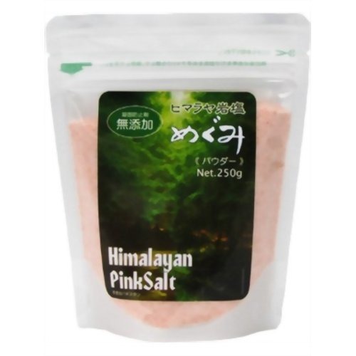 JAN 4571261670661 ヒマラヤ岩塩 めぐみ パウダー(250g) アースコンシャス株式会社 食品 画像