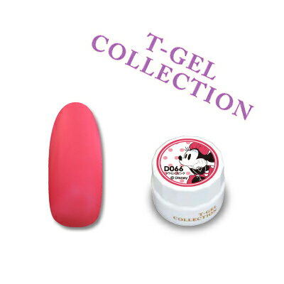 JAN 4571295962664 ジェルネイル カラージェル t-gel ティージェル collection カラージェル d066 フラミンゴピンク   株式会社TAT 美容・コスメ・香水 画像