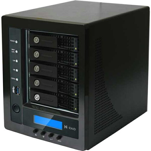 JAN 4571335565503 ヤノ販売 NR5820M-10TS N-RAID 5820M 10.0TB スペアドライブ付属 | NAS RAID レイド ヤノ販売株式会社 パソコン・周辺機器 画像