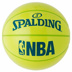 JAN 4571335944230 アンダーグラス（ライムグリーン）(74-696J)NBA x SPALDING(7号球) スポルディング・ジャパン株式会社 スポーツ・アウトドア 画像