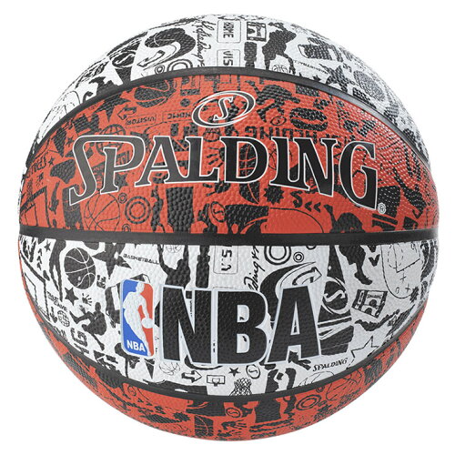 JAN 4571335946722 SPALDING グラフィティ レッド 83-574Z スポルディング・ジャパン株式会社 スポーツ・アウトドア 画像