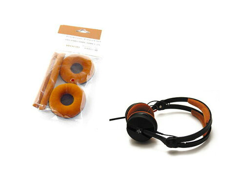 JAN 4571344890467 イヤーパッドセット Velour / カラー:wood (brown) 【Sennheiser ヘッドホン HD-25対応交換パッド】 ミュージックハウスフレンズ TV・オーディオ・カメラ 画像