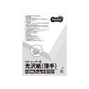 JAN 4571347150780 tanosee カラーレーザープリンタ用 光沢紙 薄手  a3  /パック 株式会社大塚商会 パソコン・周辺機器 画像