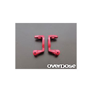 JAN 4571365101146 OVERDOSE アルミCハブ6-8 For DRB / レッド ラジコンパーツ 有限会社ウエルド ホビー 画像