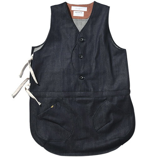 JAN 4571396616626 ベルウッドメイド BELLWOODMADE LUMBER JACK APRON VEST ランバージャック エプロンベスト デニム/DENIM BWABDNM2020 株式会社SCOPEDOG236 スポーツ・アウトドア 画像