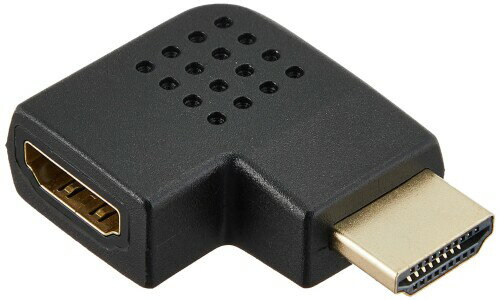 JAN 4571422521382 SSAサービス HDMI延長プラグ HDMI オス→メス 右L型 ブラック SHDM-HDMFLR HDMI⇔HDMI 株式会社エスエスエーサービス パソコン・周辺機器 画像