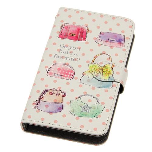 JAN 4571431767887 OS-MAD-359 Collaborn 5.0インチ以下対応 スマートフォン汎用 Folio手帳型ケース Stuff love into a bag デザイナー × collaborn OSMAD359 サムライワークス株式会社 スマートフォン・タブレット 画像