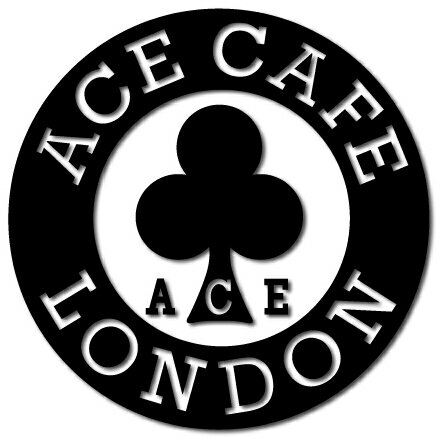 JAN 4571443641687 ACECAFE LONDON エースカフェロンドン ステッカー・デカール デカール ・サークル 70 カラー：ブラック 株式会社ベベルギア 車用品・バイク用品 画像