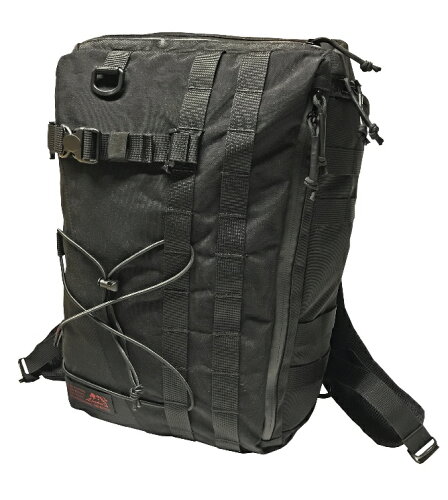 JAN 4571470438670 MSB-28 ブラック リーニア ミリタリーバックパック カイマン ライズファクトリー LINHA MILITARY BACKPACK THE CAIMAN 株式会社ライズファクトリー スポーツ・アウトドア 画像