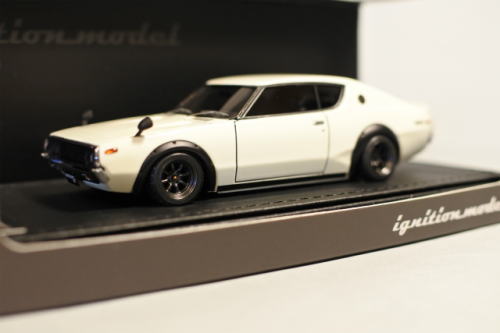 JAN 4571477907759 1/43 Nissan Skyline 2000 GT-R KPGC110 White イグニッションモデル 株式会社ティーケー.カンパニー おもちゃ 画像