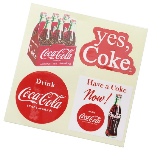 JAN 4571478023175 コカコーラ ビッグ シール ダイカット ステッカー 23175 Coca-Cola LIFE STYLE おしゃれ 株式会社ワンリーエボリューション 日用品雑貨・文房具・手芸 画像