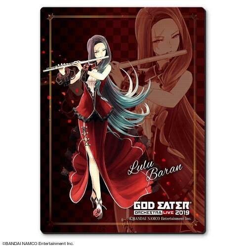 JAN 4571482408777 GOD EATER ORCHESTRA LIVE 2019 ラバーマウスパッド デザイン 04 ルル・バラン グッズ 株式会社ライセンスエージェント ホビー 画像