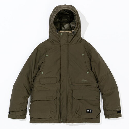 JAN 4571524456124 ジーアールエヌアウトドア grn outdoor TEBURA DOWN JACKET 21 M OLIVE GO2239Q SUI INTERNATIONAL株式会社 スポーツ・アウトドア 画像