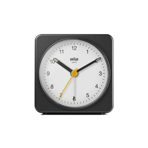 JAN 4571532490271 BRAUN Analog Alarm Clock ブラック BC03BW アナログ マーサインターナショナル株式会社 インテリア・寝具・収納 画像