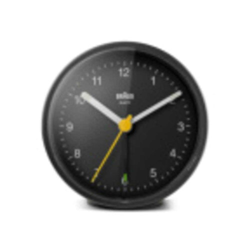 JAN 4571532490332 BRAUN Classic Analog Alarm Clock ブラック BC12B アナログ マーサインターナショナル株式会社 インテリア・寝具・収納 画像