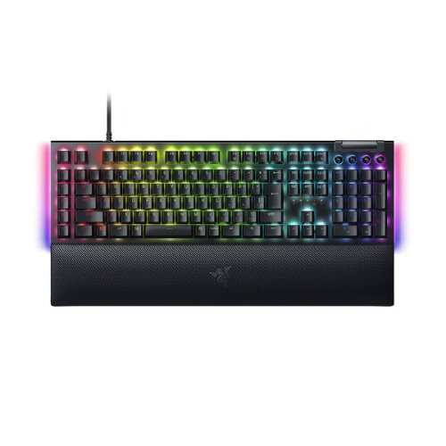 JAN 4571585647349 Razer ゲーミングキーボード＋リストレスト BLACKWIDOW V4 YELLOW SWITCH JP MSY株式会社 パソコン・周辺機器 画像