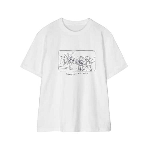 JAN 4571622736586 TVアニメ TRIGUN STAMPEDE ニコラス・D・ウルフウッド ゆるコマ Tシャツ メンズ S アルマビアンカ 株式会社arma bianca ホビー 画像