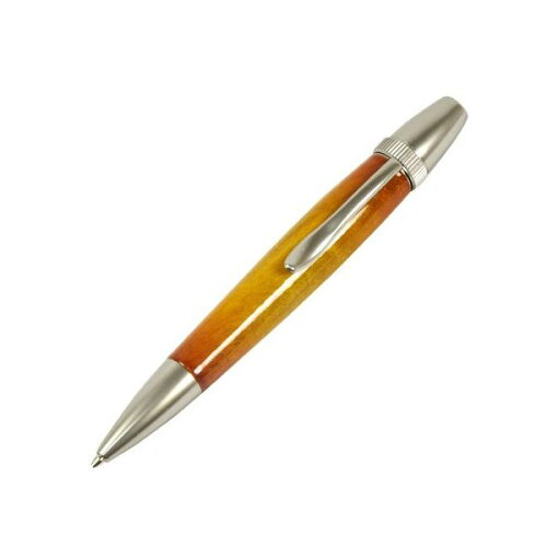 JAN 4573101510687 F-STYLE 手作りボールペン 天然木 Air Brush Wood Pen Candy Color カーリーメープル/楓 インク黒 Yellow TGT1611YELLOW 株式会社F-STYLE 日用品雑貨・文房具・手芸 画像