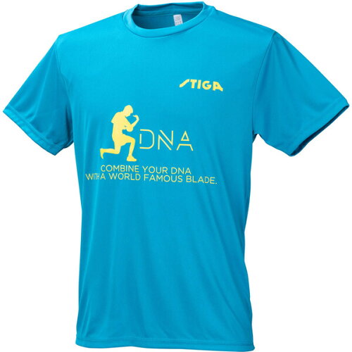 JAN 4573101983412 STJ-1856168807 STIGA スティガ DNA Tシャツ サックスブルー・サイズ：XL ユニセックス スティガ・スポーツ・ジャパン株式会社 スポーツ・アウトドア 画像