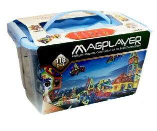 JAN 4573117620080 マグプレイヤー マグフォーマー Magplayer 156ピース スペシャルボーイズ 株式会社フォーチルドレン おもちゃ 画像